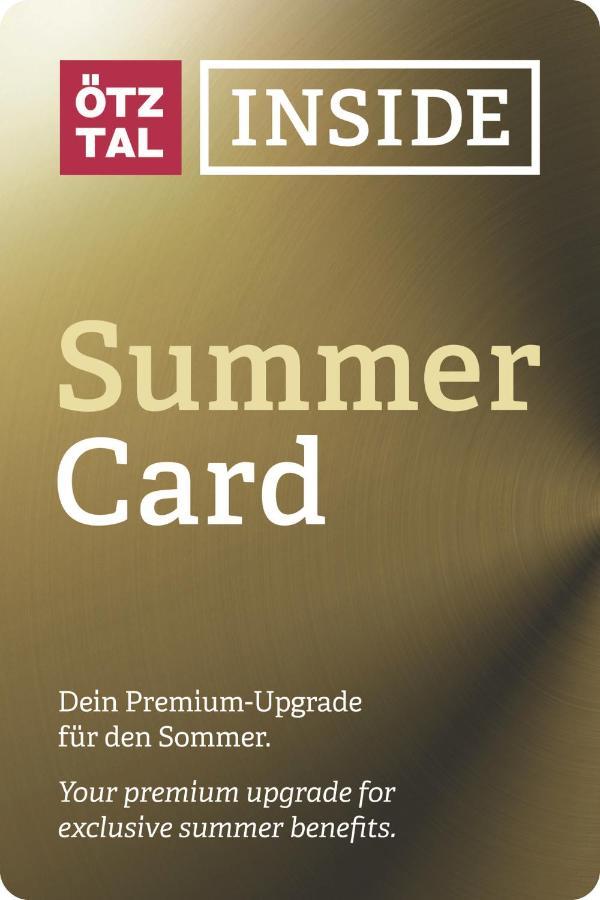 Hotel Hubertus Inkl Summer Card Sölden Exteriör bild
