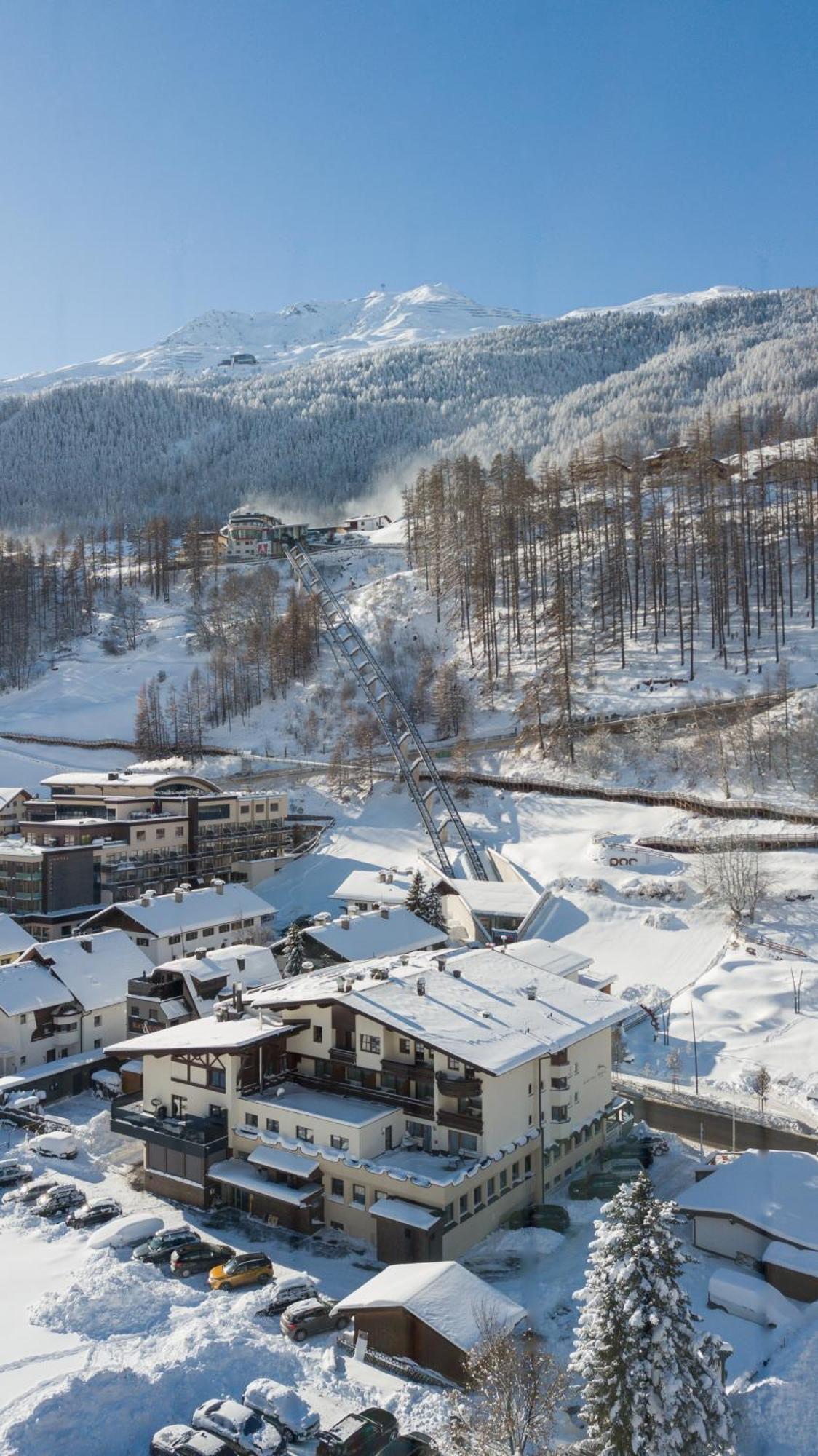 Hotel Hubertus Inkl Summer Card Sölden Exteriör bild