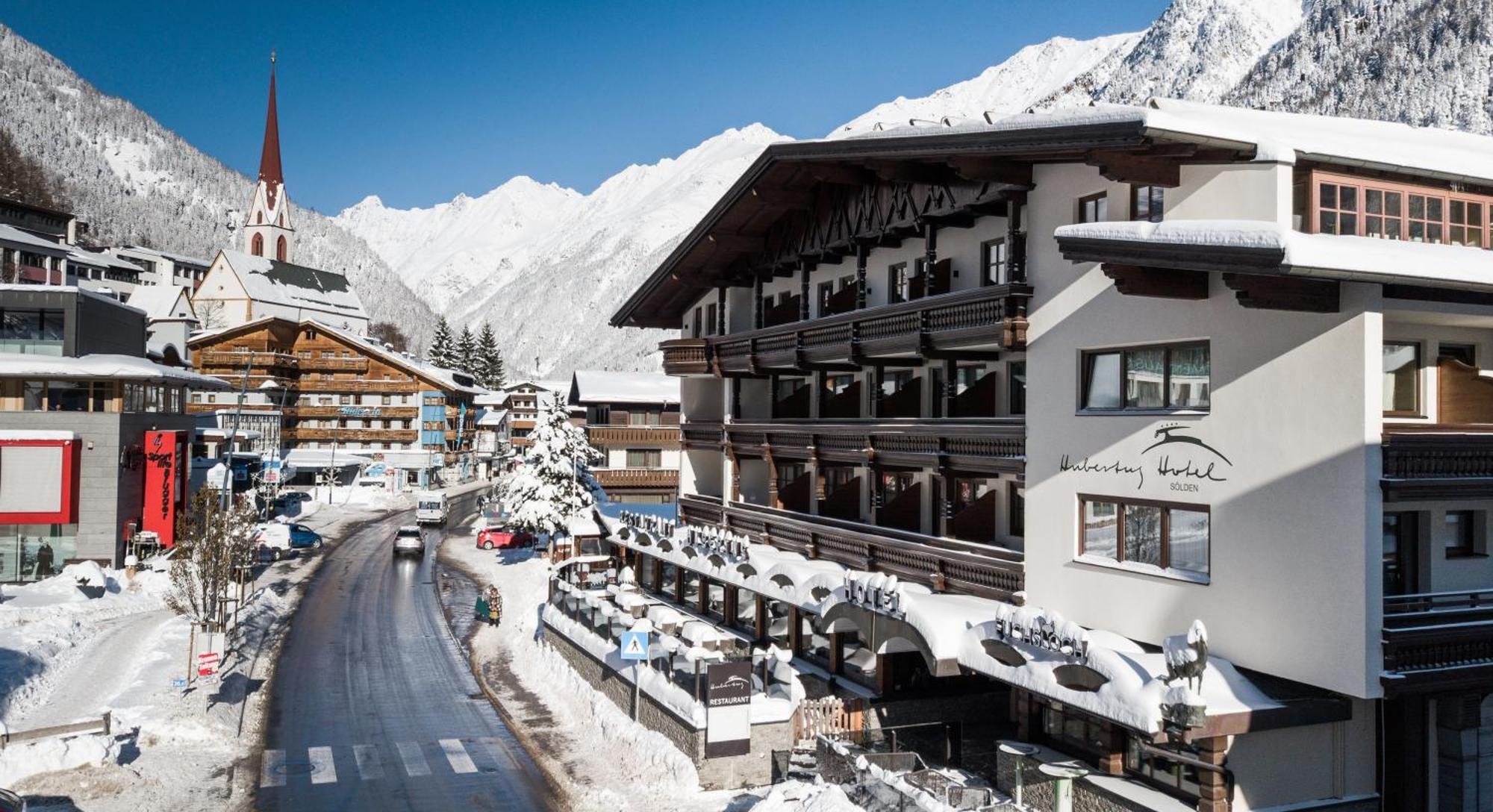 Hotel Hubertus Inkl Summer Card Sölden Exteriör bild