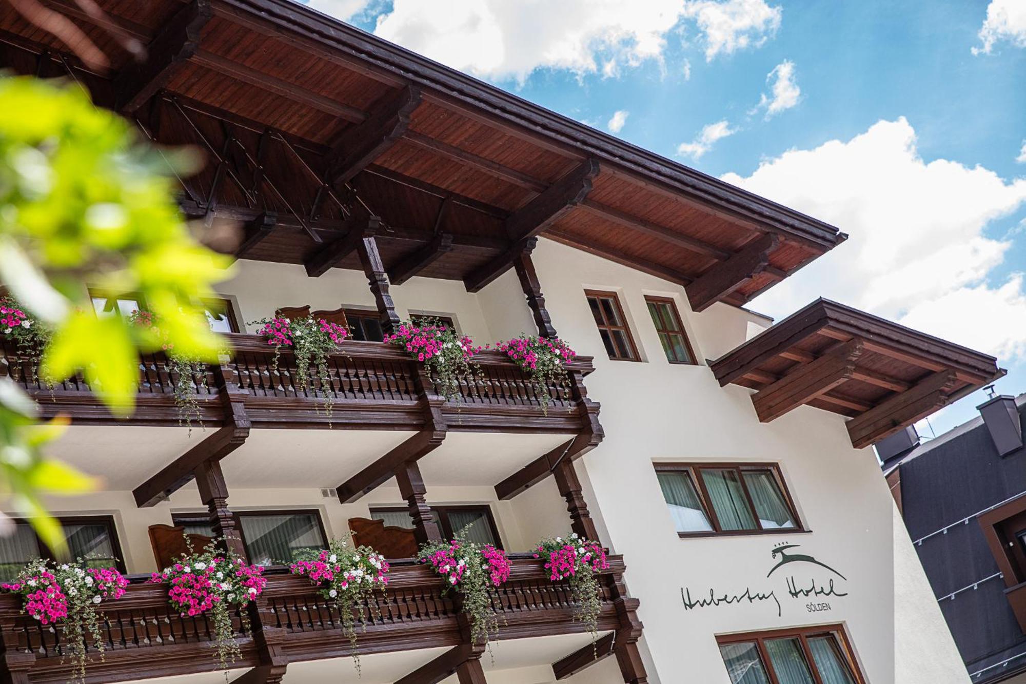 Hotel Hubertus Inkl Summer Card Sölden Exteriör bild